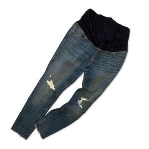 Ingrid + Isabel Over-the-Belly Maternity Skinny Jeans, Size 8